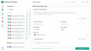 SciNest thesis defense presentation workflow